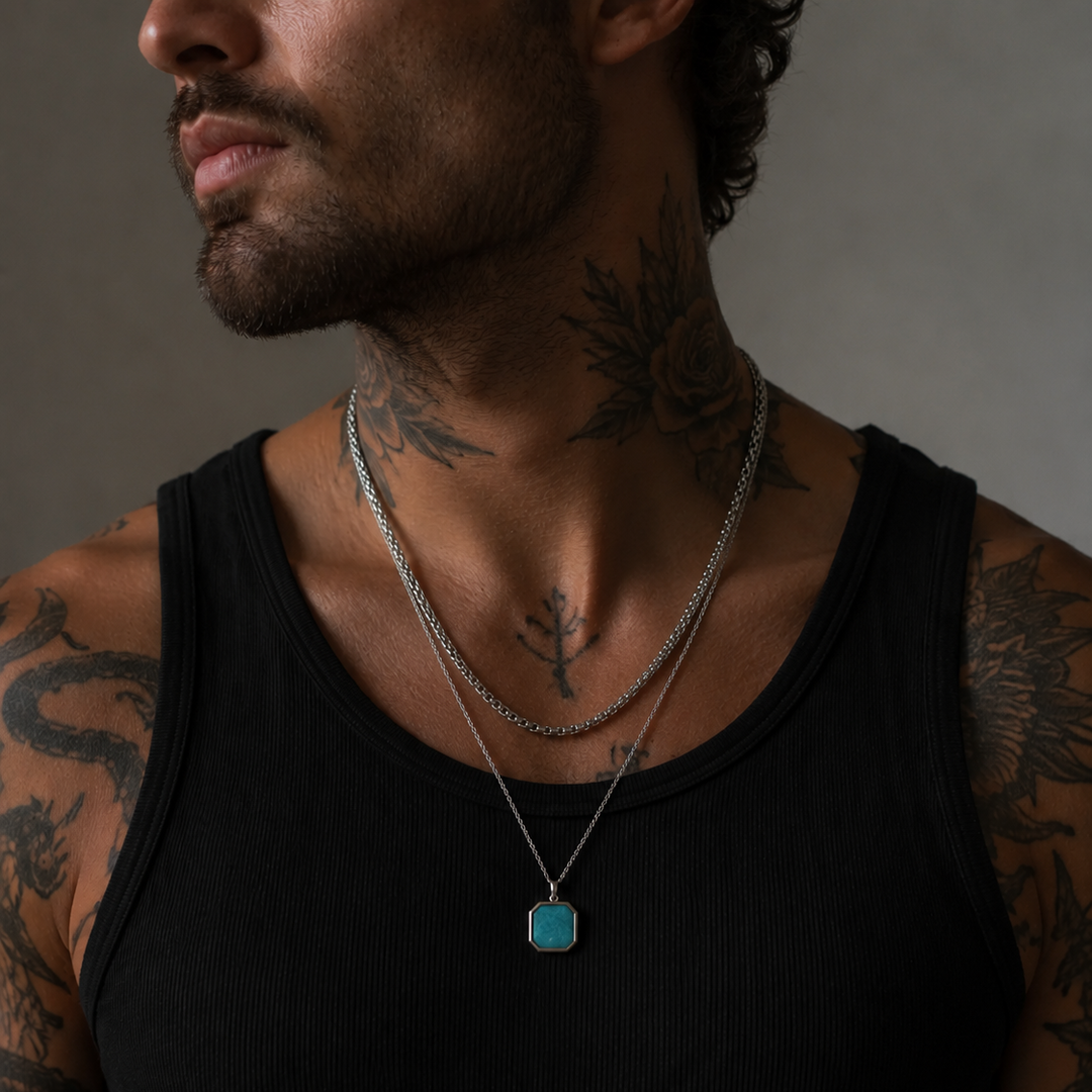Square Double Chain 801