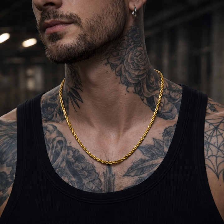 Rope 4mm (Gold)