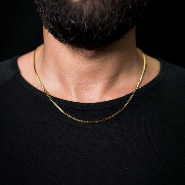 Box Chain Gold (2mm)