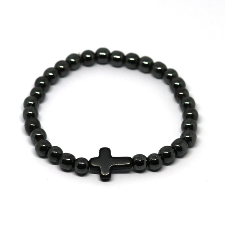 Cross Hematite (Black-Black)