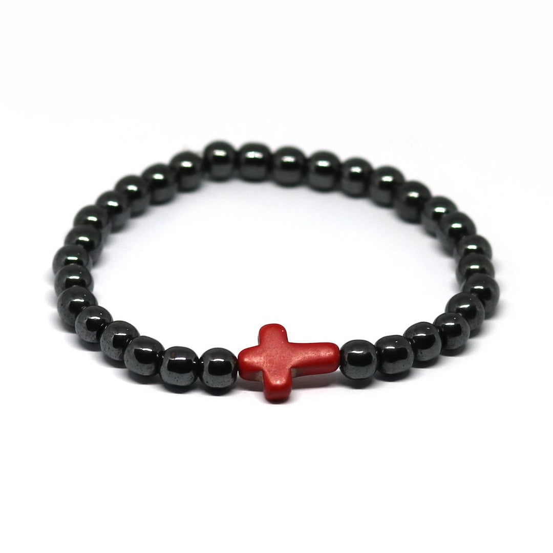 Cross Hematite (Black-Red)