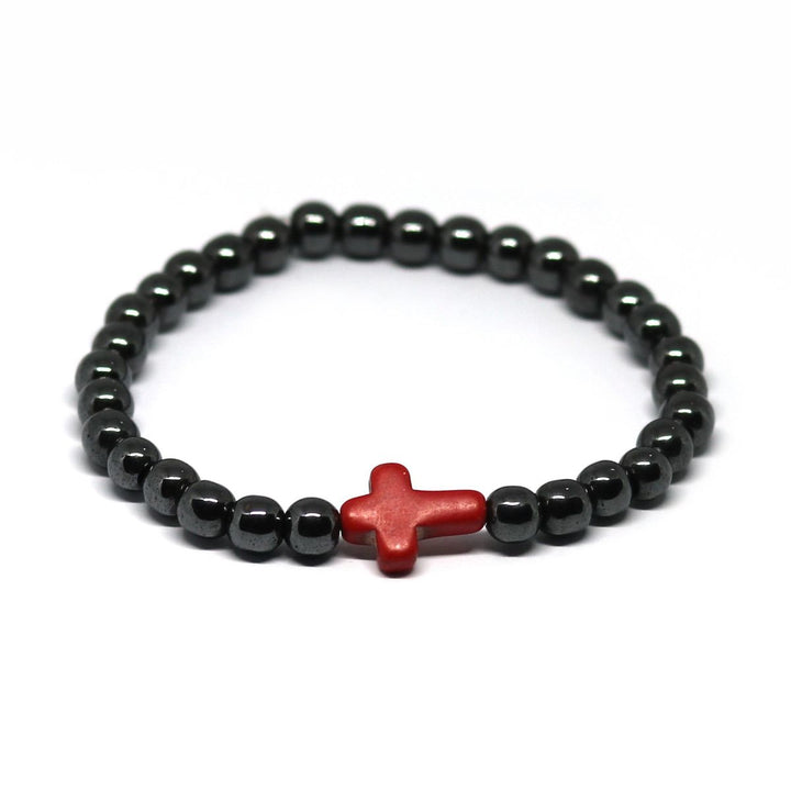 Cross Hematite (Black-Red)
