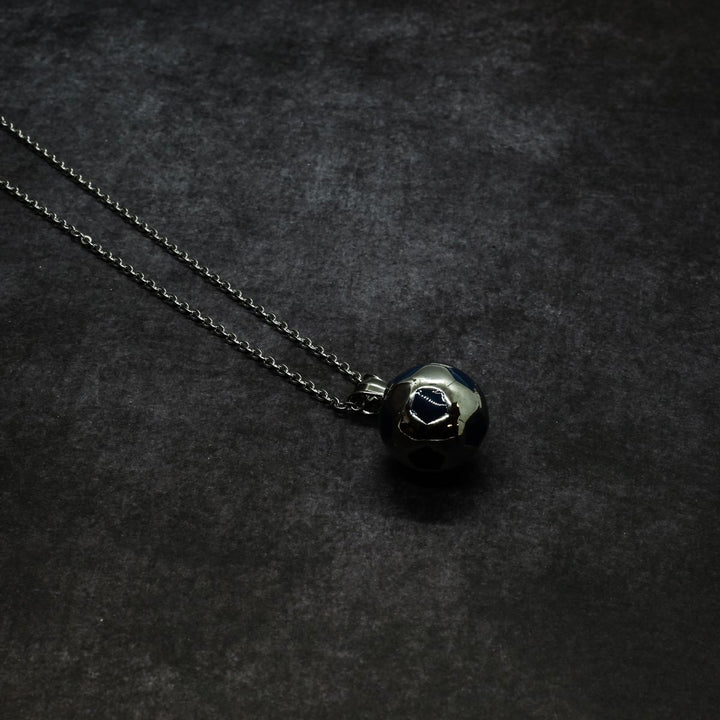 Ball Chain (Silver-Blue)