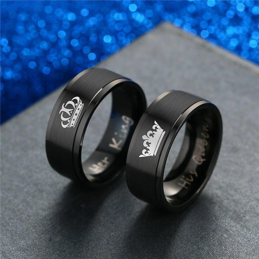 King &amp; Queen (Black)